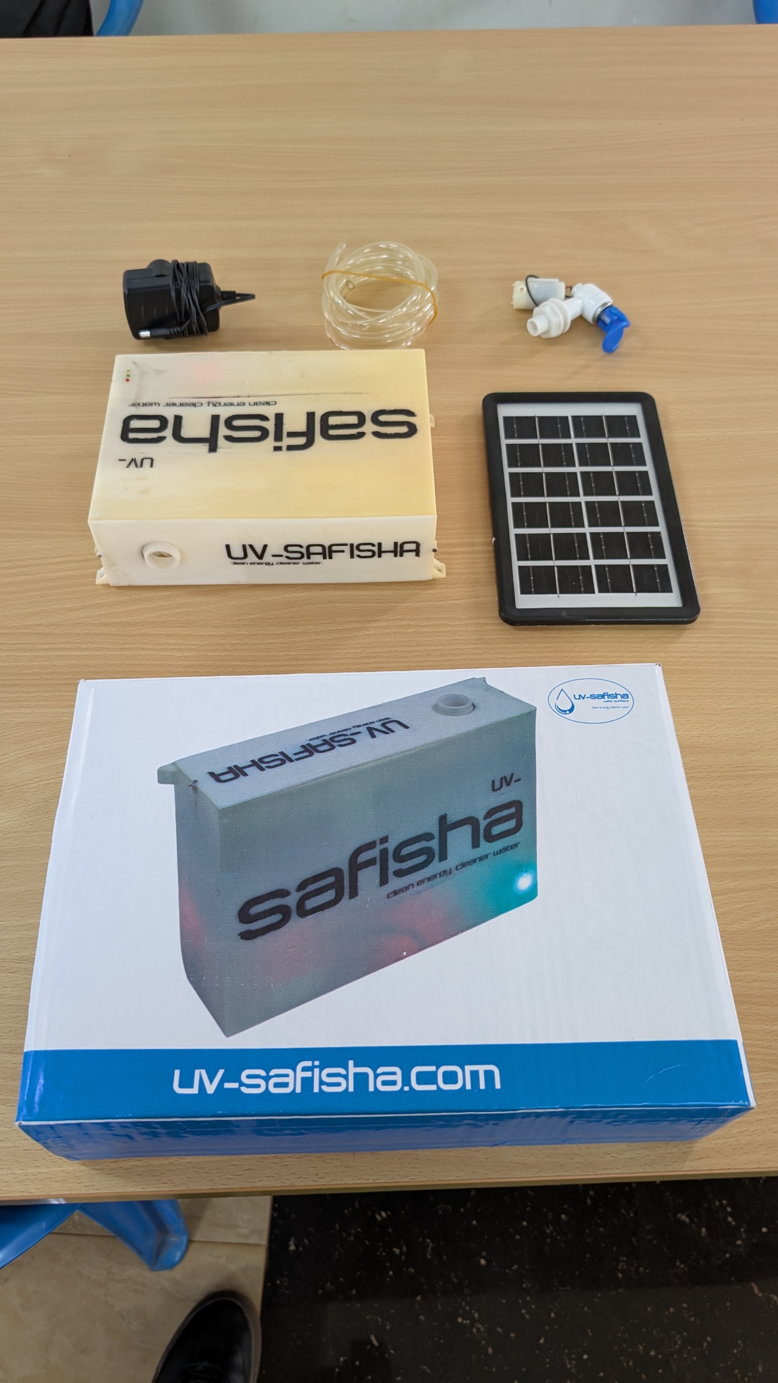 Solar UV-C Purification